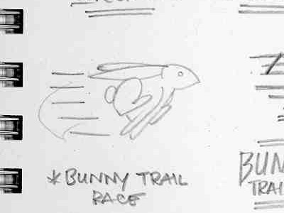 Easter Run Sketches animal illustration pencil