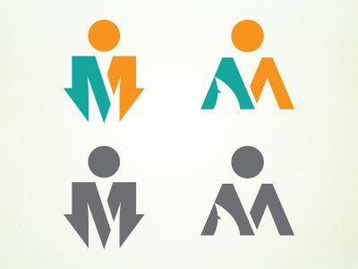 Am Challenge Mark icon logo logo mark logotype minimal patch simple sticker t shrit