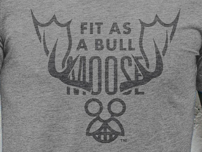 Bull Moose T Shirt illo illustration roosevelt teddy thicklines tshirt