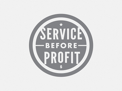 Service Profit badge