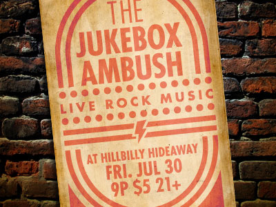 Jukebox band logo poster