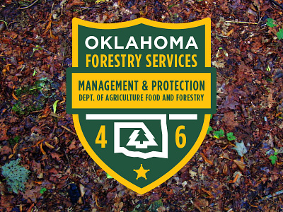 OKLAHOMA FORESTRY SERVICES PATCH