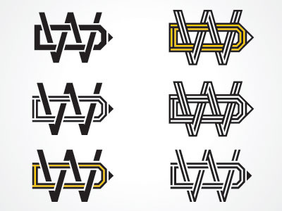 Wd Mark 2 identity logo logo mark logo type