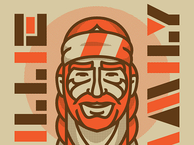 Willie Nelson Poster