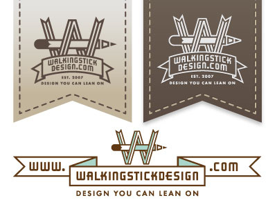 Wd Ribbons branding identity logo logo mark logotype