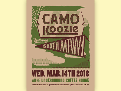 Camo Koozie + South Maw