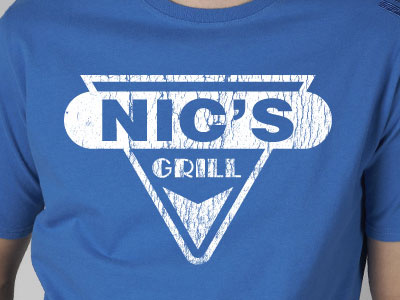 Nics One Color t shirt type typography