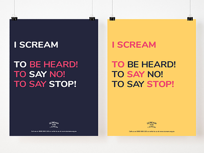 Scream For I Scream! awareness campaign child sexual abuse social