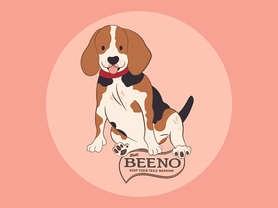 BEENO Mascot beagle competition dog graphic design illustration logo mascot south africa student