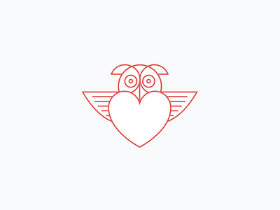 Love Owl drawing geometric illustration illustration love love owl owl wise