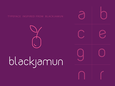 Blackjamun Typeface (WIP) blackjamun font font creation illustration purple text typeface typeface creation vector font