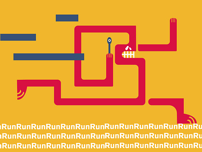 Run... design flat illustration illustration art illustrator lifestyle illustration runner running vector