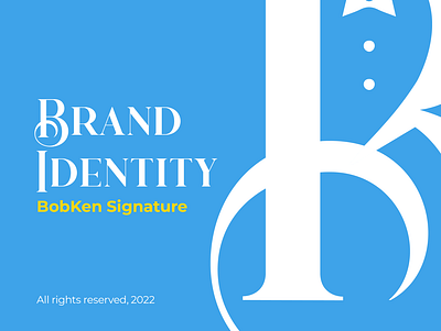Brand identity design - Bobken branding des design graphic design illustration logo typography