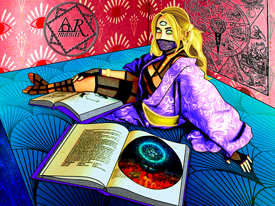 Inner ninja alchemy illustration procreate sexy spiritual