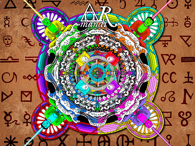 Lucid dream mandala budha colorful dreams luciddreams mandala trippy