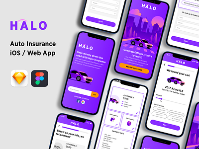 HALO - Auto Insurance App Kit