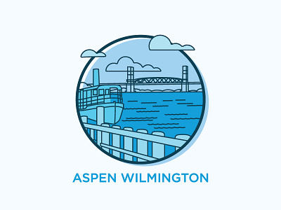 Wilmington aspen beach blue boats bridge flat north carolina skyline wilmington