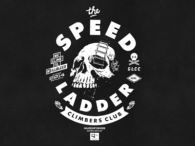 Speed Ladder Climber's Club teeshirt