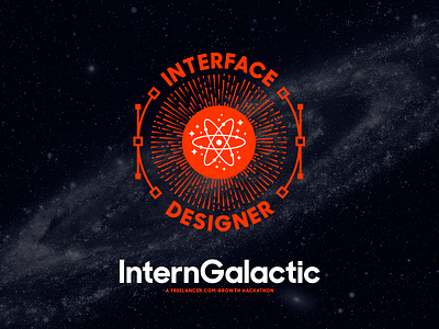 Interface Designer - InternGalactic design teeshirt