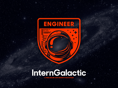 Engineer Badge - InternGalactic design teeshirt