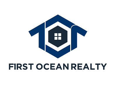 First Ocean Realty Logo Design ambigram branding branding design coreldraw coreldrawx7 design graphicsdesign logo logodesign logotypedesign