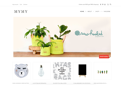 MyMy ecommerce online store uidesign webdesign website design website designer wordpress