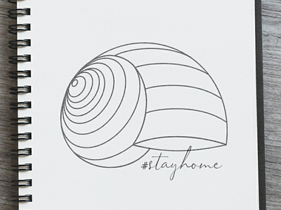 Sketch Stay Home covid19 draft sketch stay home