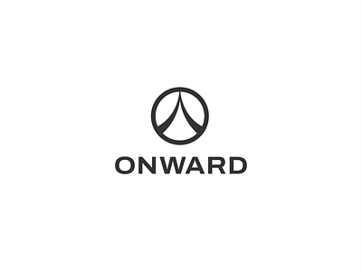 ONWARD LOGO autologo branding car dailylogochallenge dailylogochallengeday5 design design everyday driverless flat logo future graphic design icon illustration logo minimal onward ui