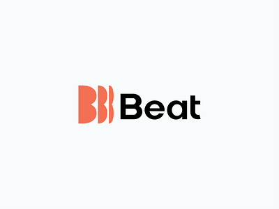 BEAT LOGO abstract beat branding dailylogochallenday9 dailylogochallenge design design everyday flat logo graphic design icon illustration letterb logo music streaming ui wave