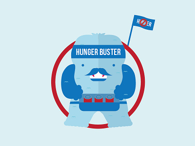 Hunger Buster! illustration monster