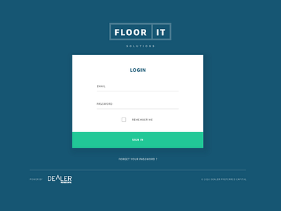 Floor It Solutions Login