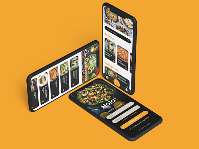 WhatTheFood? - App design app appdesign appdesigner colors design icons interface minimalist ui ux