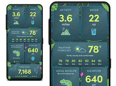 Hiking app app design flat illustration mobile ui vector