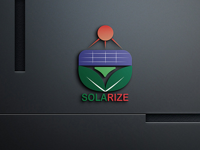 Solarize logo design