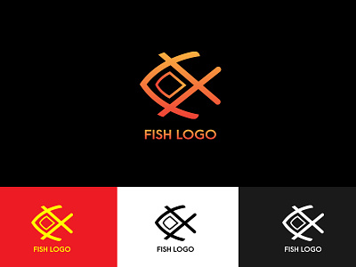 Fish logo branding creative logo design design a logo fiverr graphic design graphic designer how to design a logo how to design logo logo logo designer