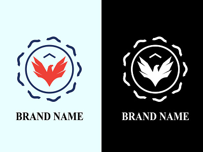 Eagle badges logo design