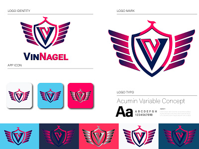 VinNagel  LOGO DESIGN (Eagel)