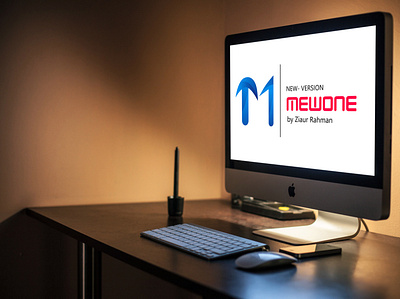 MewOne App Icon Logo design abstract app branding creative design design icon logo logo design logo mark ux