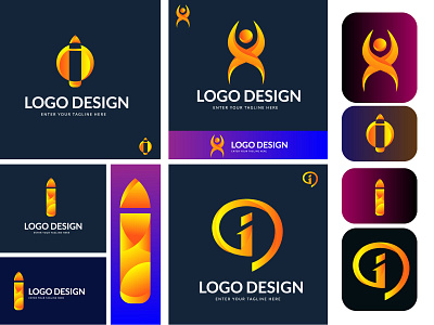 I letter logo design l App icon design 3d logo abstract branding colorful creative design icon logo logodesign logotype typography ui