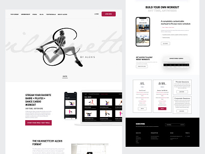 Silhouette by Alexis ui web web design website website design website development wordpress