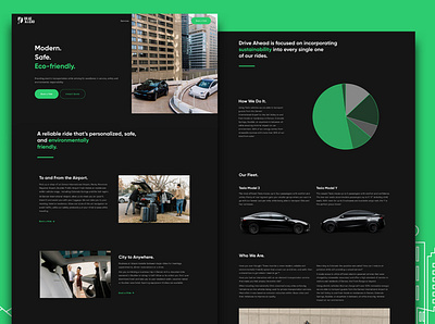 DriveAhead branding typography web design website website design website development wordpress