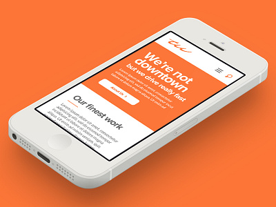 Thrillworks Mobile mock up