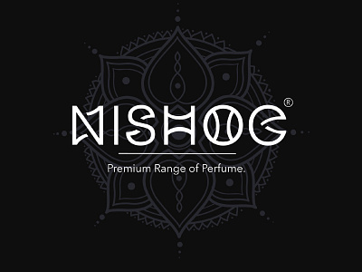 Nishoc Perfume Logo Design customtypeface design designer illustration logo logodesign logotype modern logo perfumelogo vector