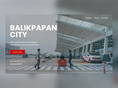 #Exploration - Eksplorasi Travel Landing Page