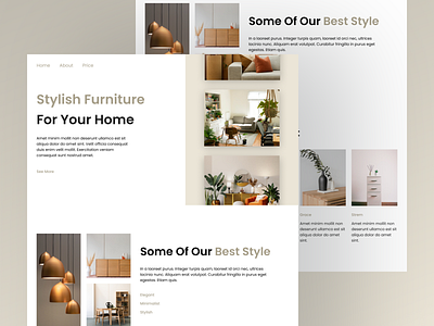 #Exploration - Eksplorasi Furniture Landing Page