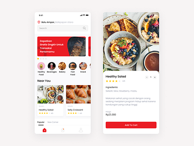 #Exploration - Food App Concept