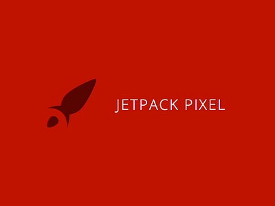 Jetpack Pixel Branding logo minimal vector