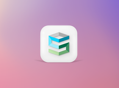 Big Sur Icon 3d app icon apple big sur branding icon ios logo ui