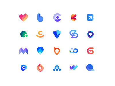 3D Icons 3d color design gradient icon icon design icons ui ux