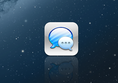 iOS Messages Icon (Messages for Mac like). bubbles galaxy ios messages rebound wolfgangbartelme